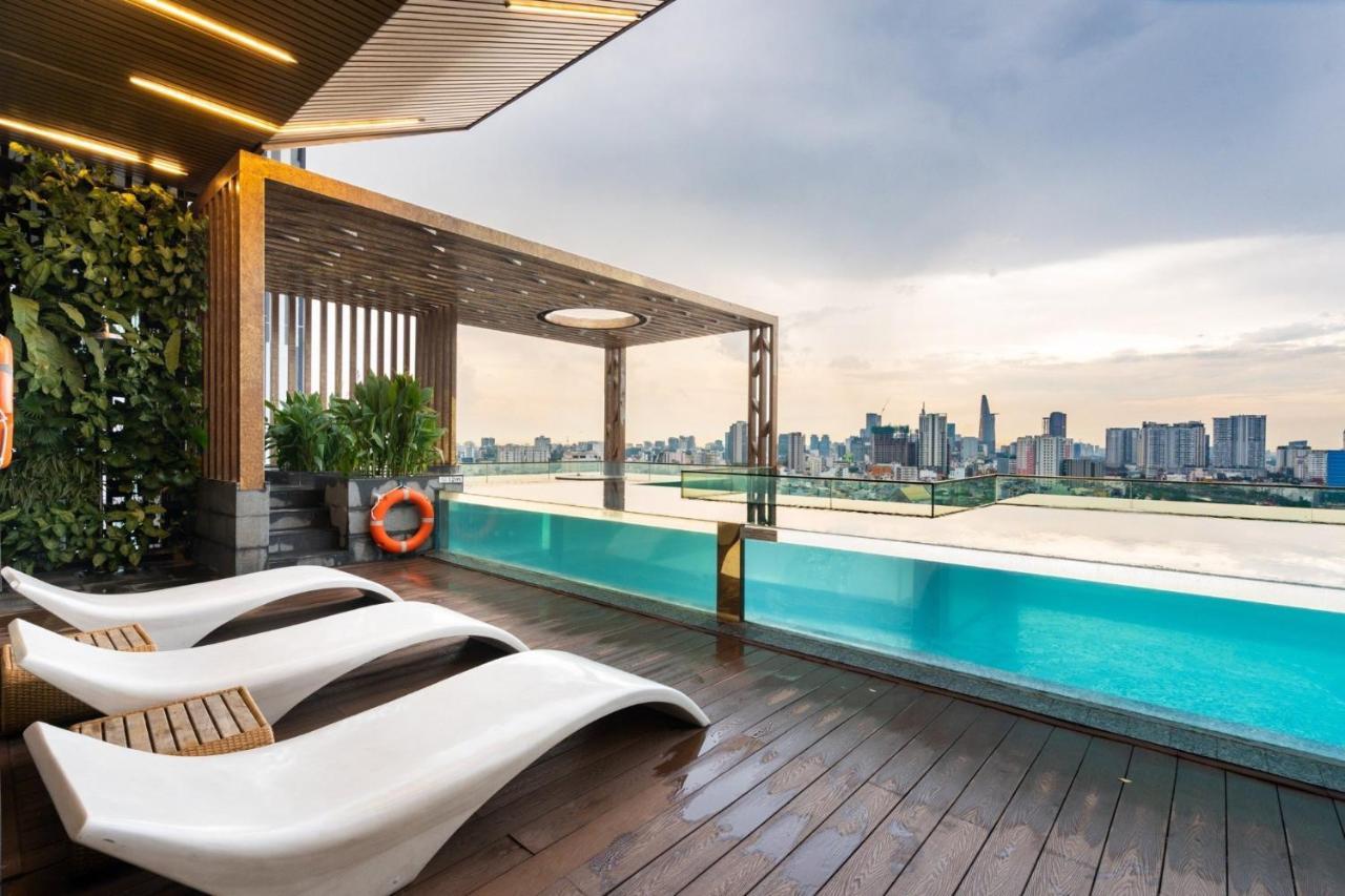 Luxury D1Mension In District 1 Freepoolsaunagym Ho Si Minh-város Kültér fotó