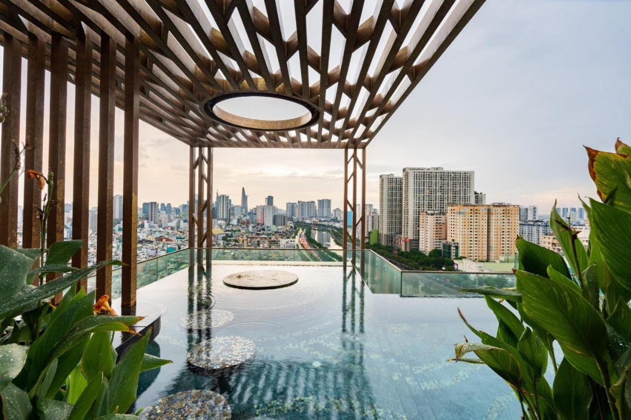 Luxury D1Mension In District 1 Freepoolsaunagym Ho Si Minh-város Kültér fotó