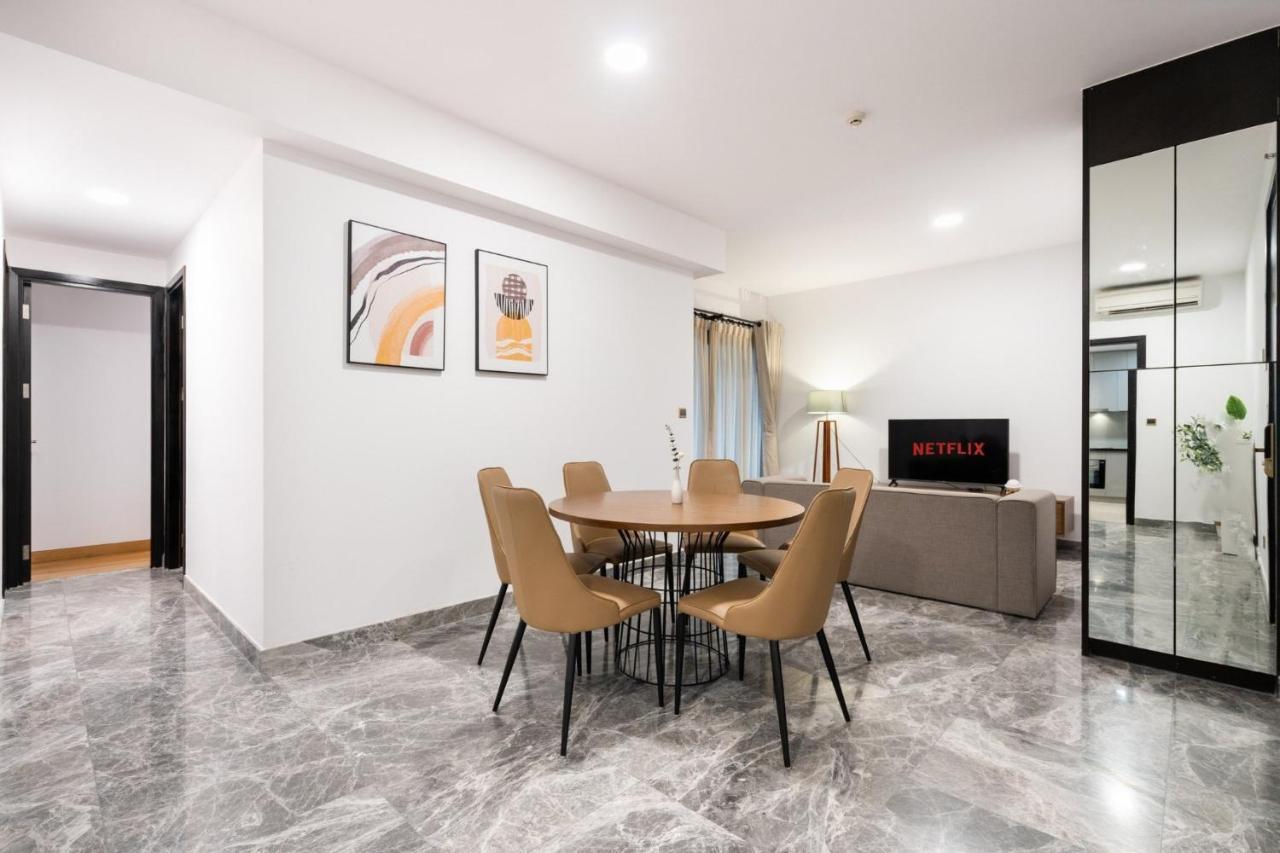 Luxury D1Mension In District 1 Freepoolsaunagym Ho Si Minh-város Kültér fotó