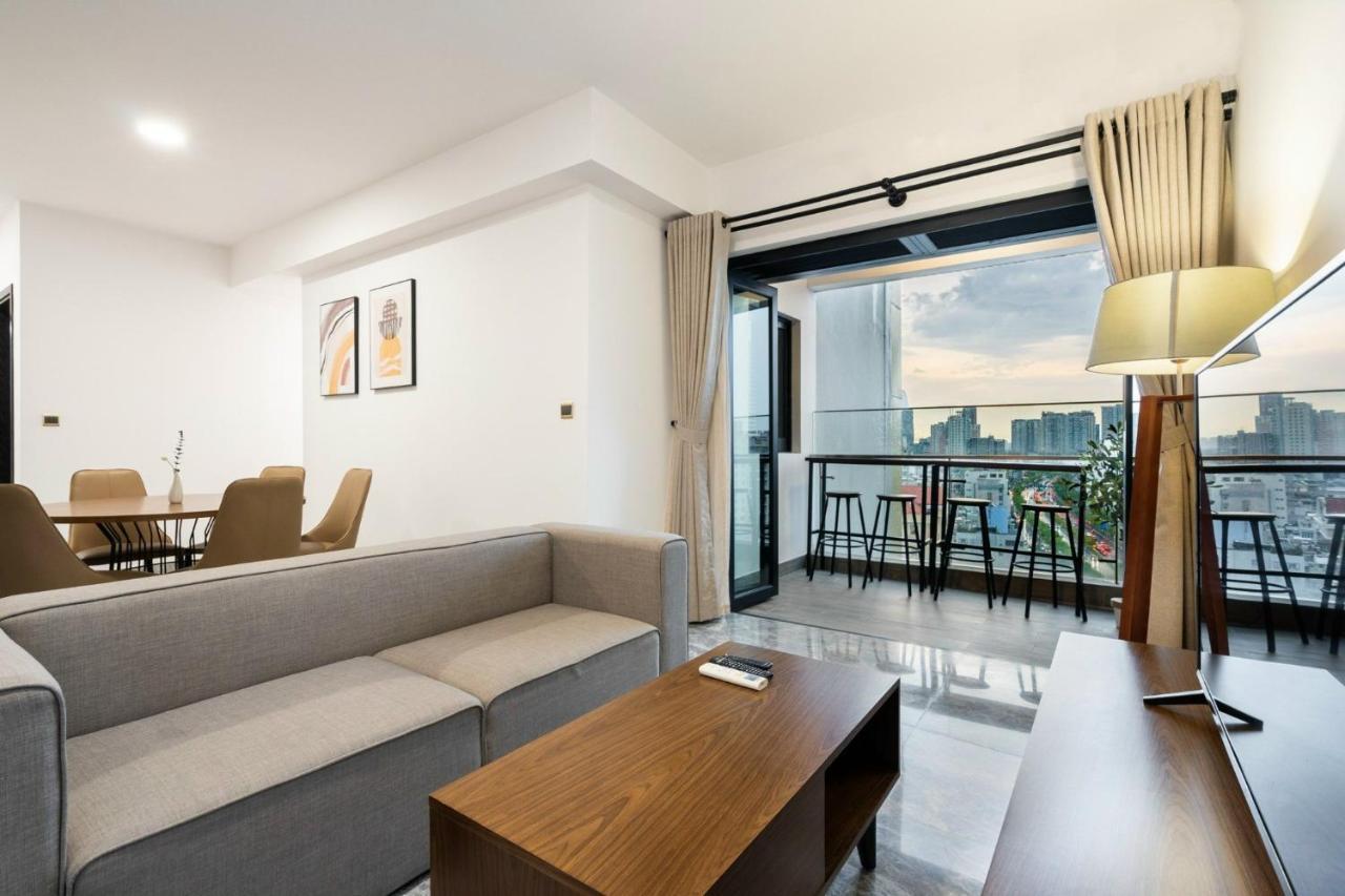 Luxury D1Mension In District 1 Freepoolsaunagym Ho Si Minh-város Kültér fotó